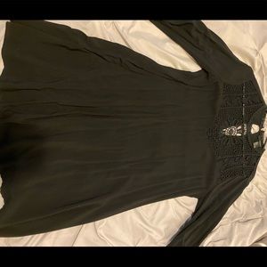 Quarter Sleeve Black dress